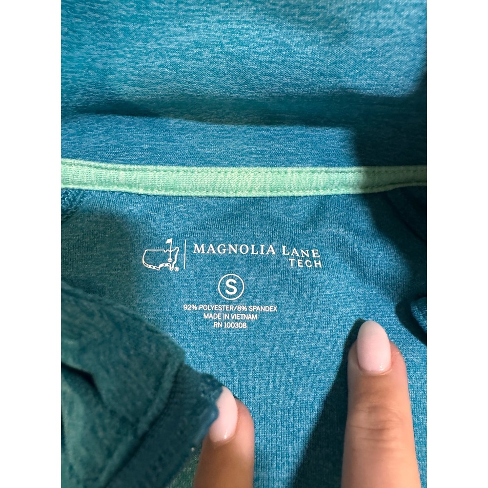 Masters Augusta Magnolia Lane Tech Full Zip Jacket Teal Womens S - Picture 3 of 6